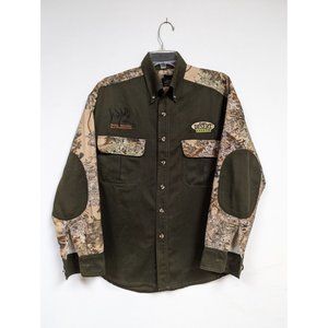 Kings Outdoor World Hidden Mesa Camo Button Shirt Mens S Desert Shadow Hunting